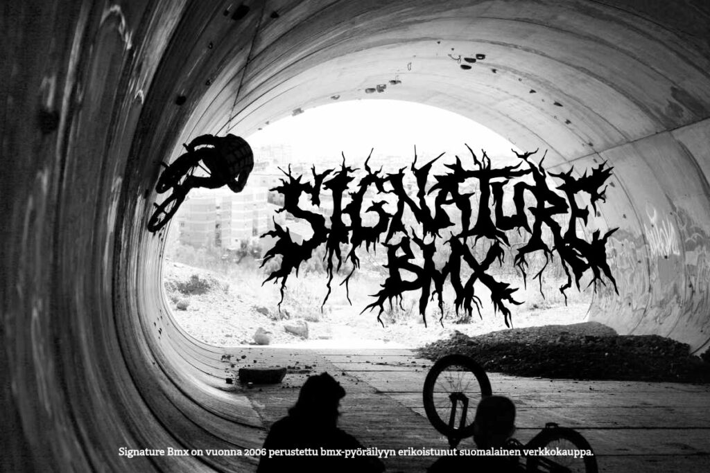 Signature BMX on yksi tapahtuman sponsoreista. Se on vuonna 2006 perustettu bmx-pyöräilyyn erikoistunut suomalainen verkkokauppa.